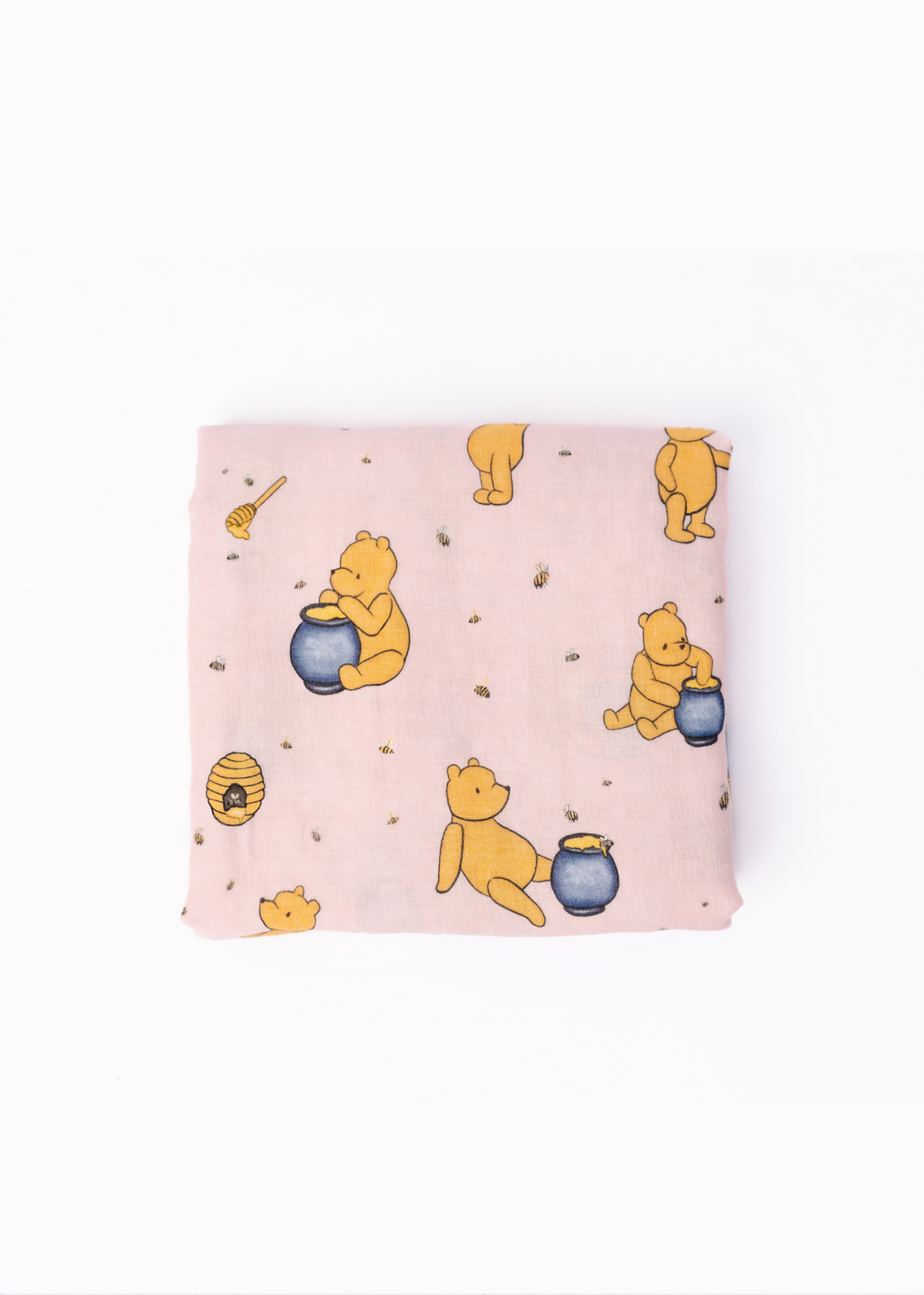 Hunny Pot Pink Swaddle Blanket