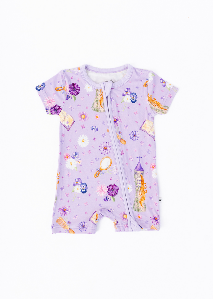 Rapunzel Shortie Romper