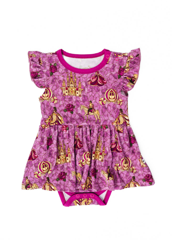 Royal Stained Glass Flutter Dress