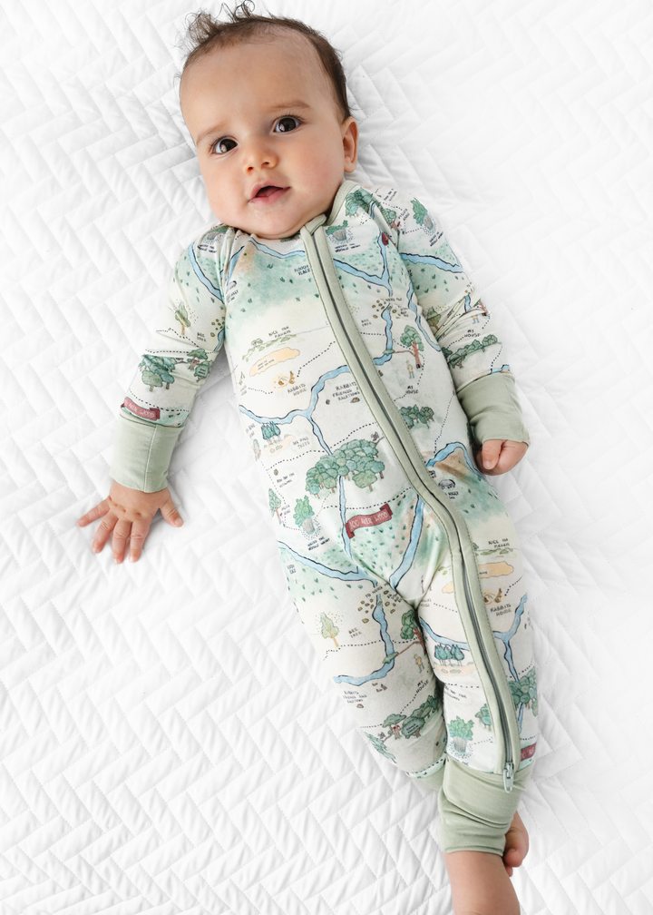 Hundred Acre Woods Bamboo Zippered Sleeper