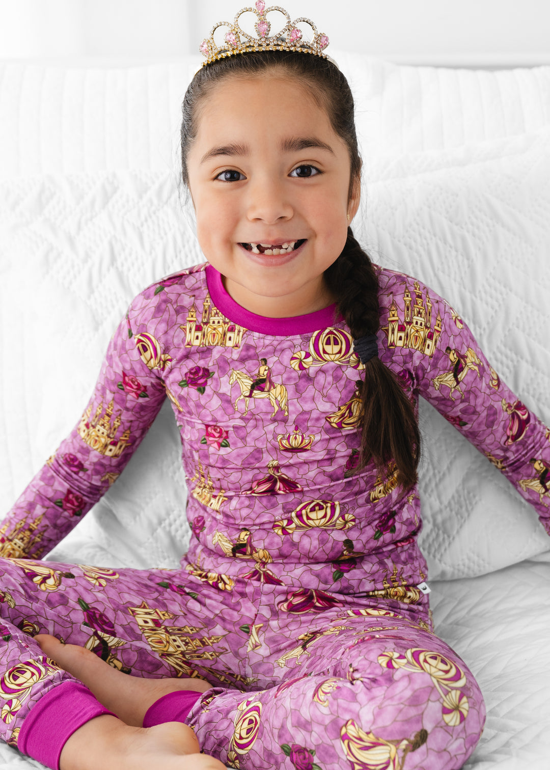Royal Stained Glass Bamboo Pajama Set