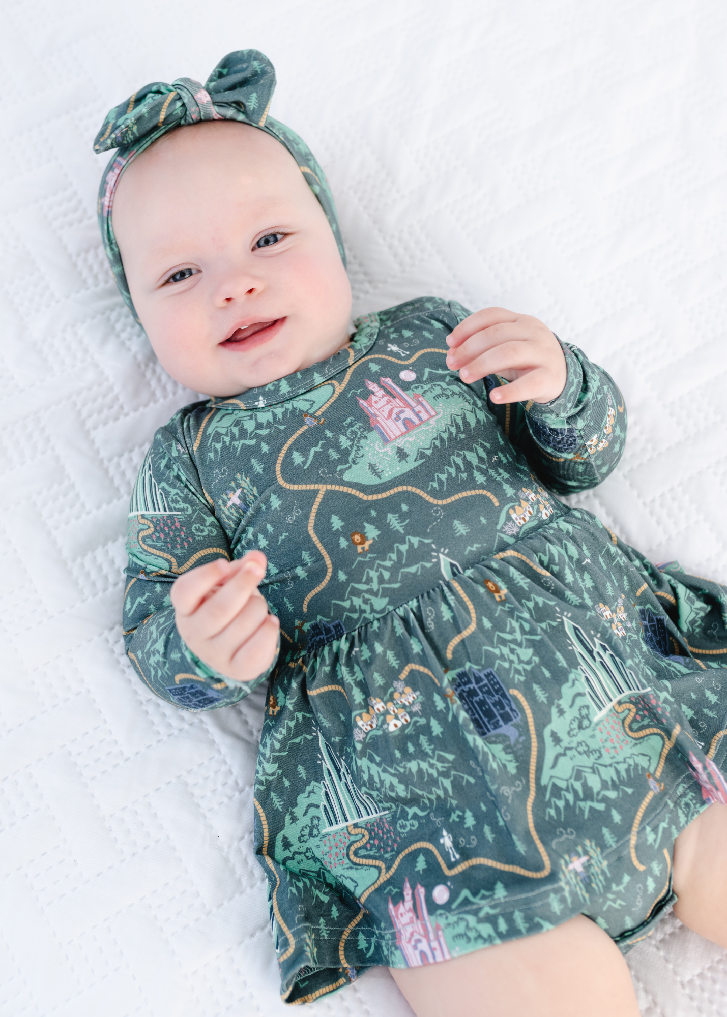 Emerald City Baby Dress