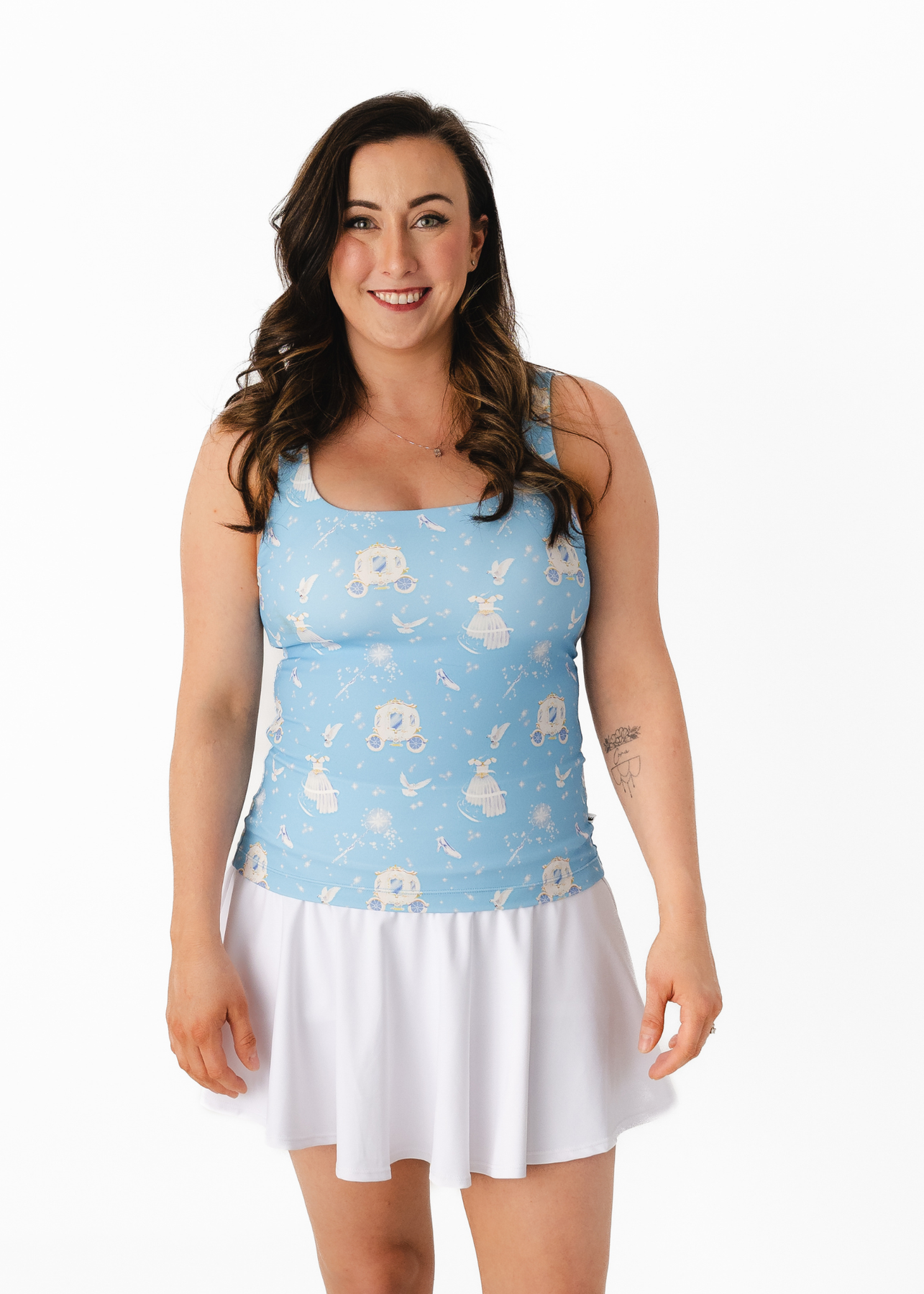 Cinderella Women's Athletic Tank Tops – Little Crowns & Capes