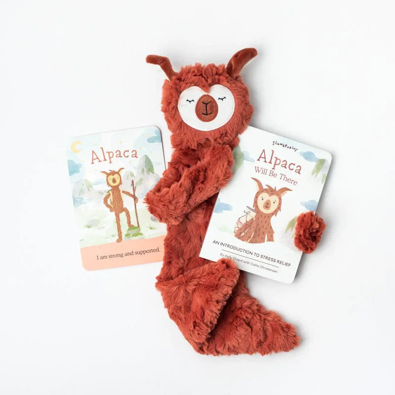 Slumberkins Snuggler Set - Alpaca