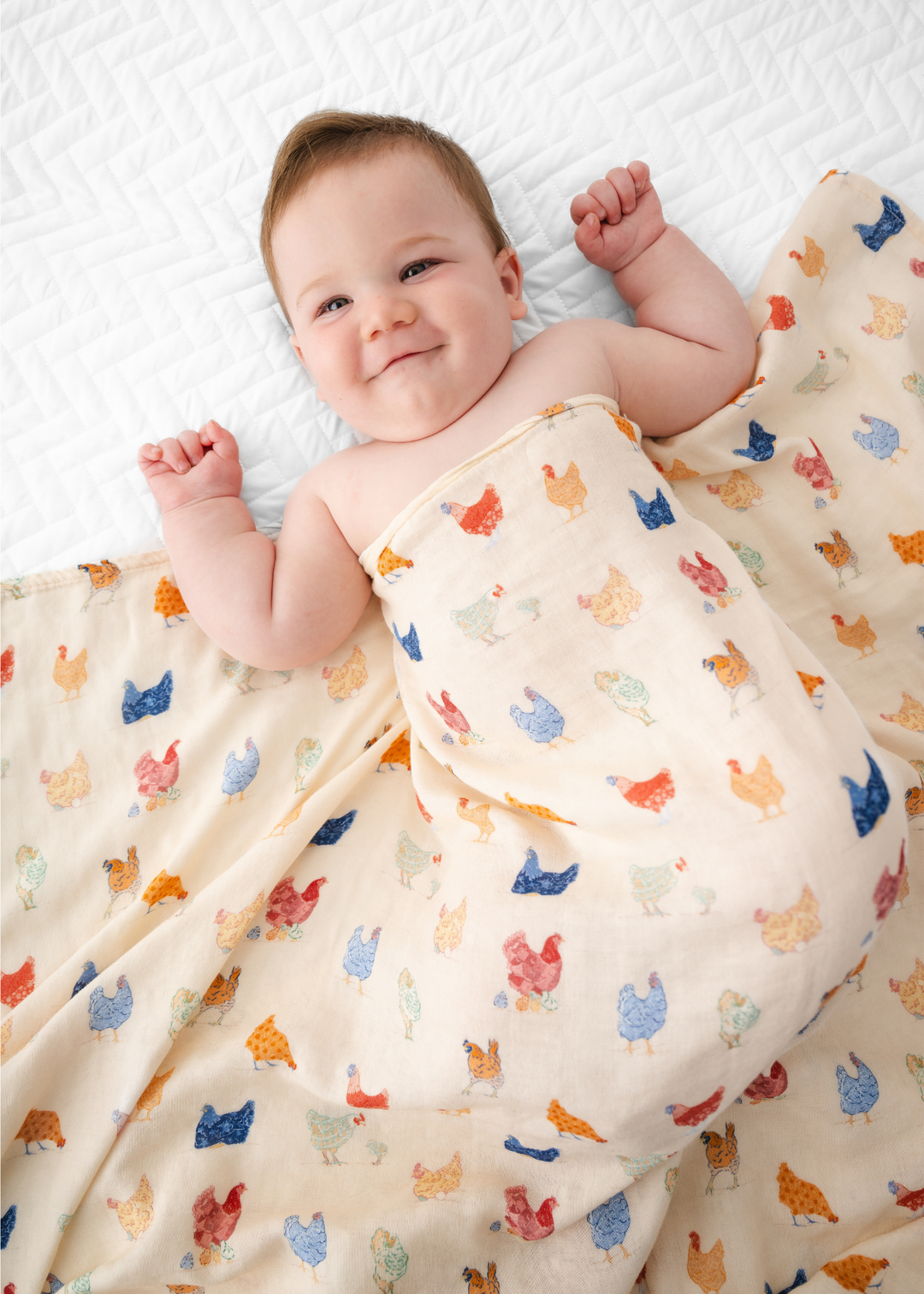 Chickens Swaddle Blanket