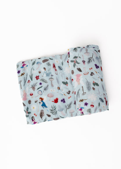 Frosted Fairies Swaddle Blanket