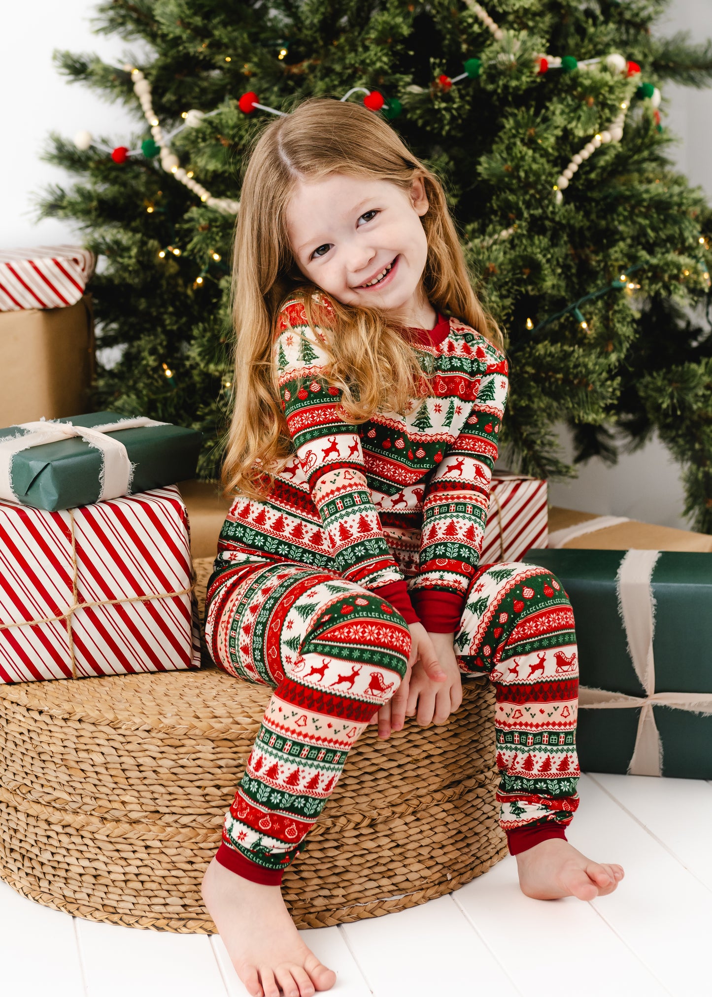 Classic Christmas Bamboo Jammies