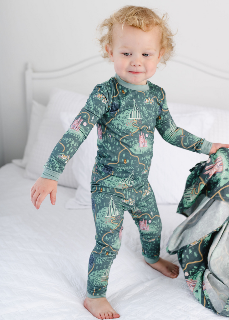 lucky charms bamboo pajamas Emerald City Bamboo Pajama Set – Little Crowns & Capes