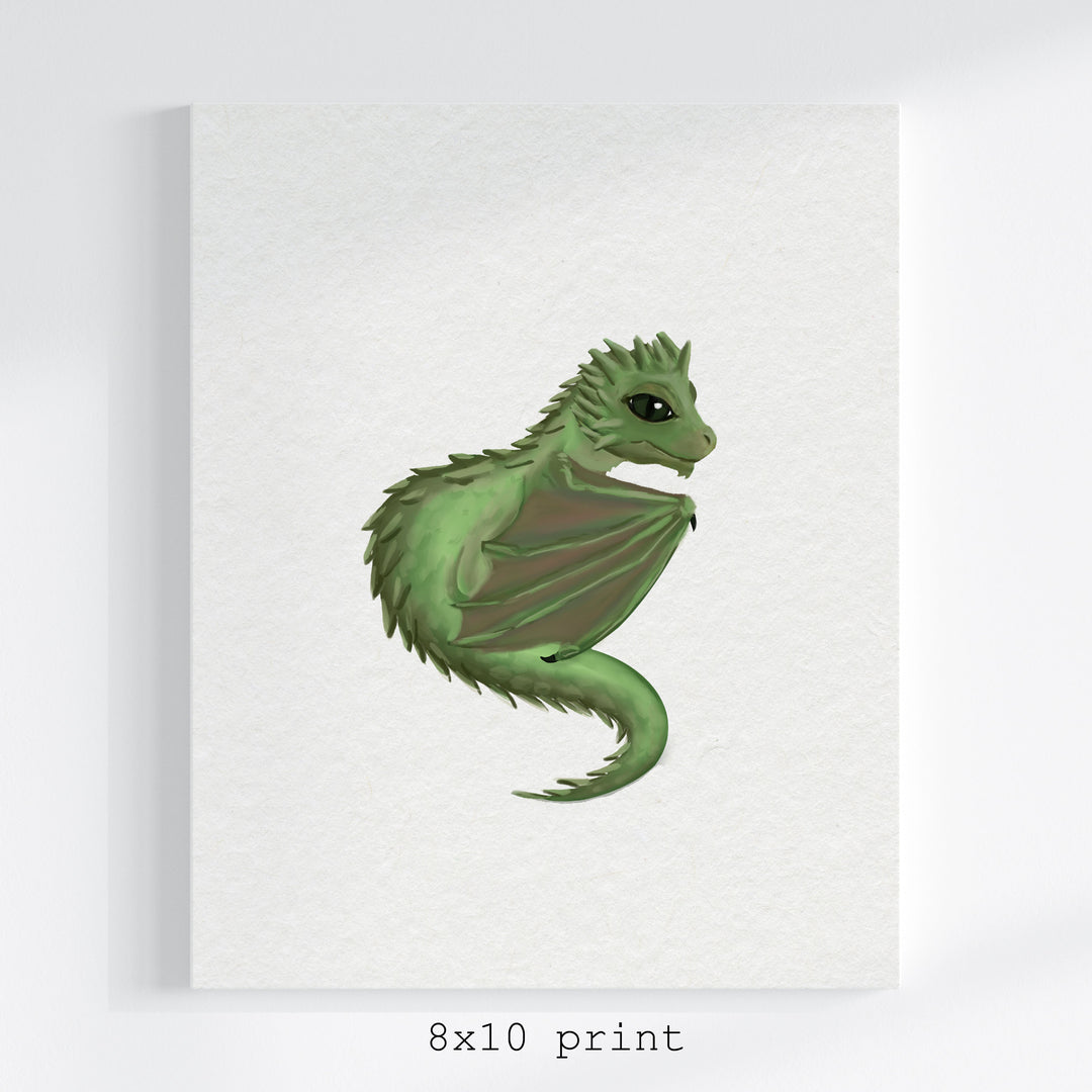 Dragon Art Prints Set of 3