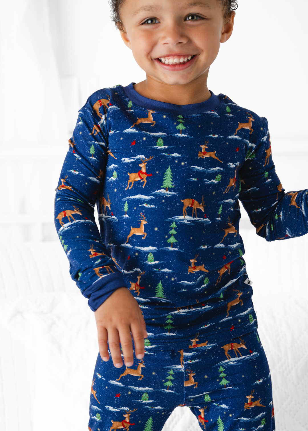 *PREORDER* Reindeer Christmas Bamboo Kids Jammies