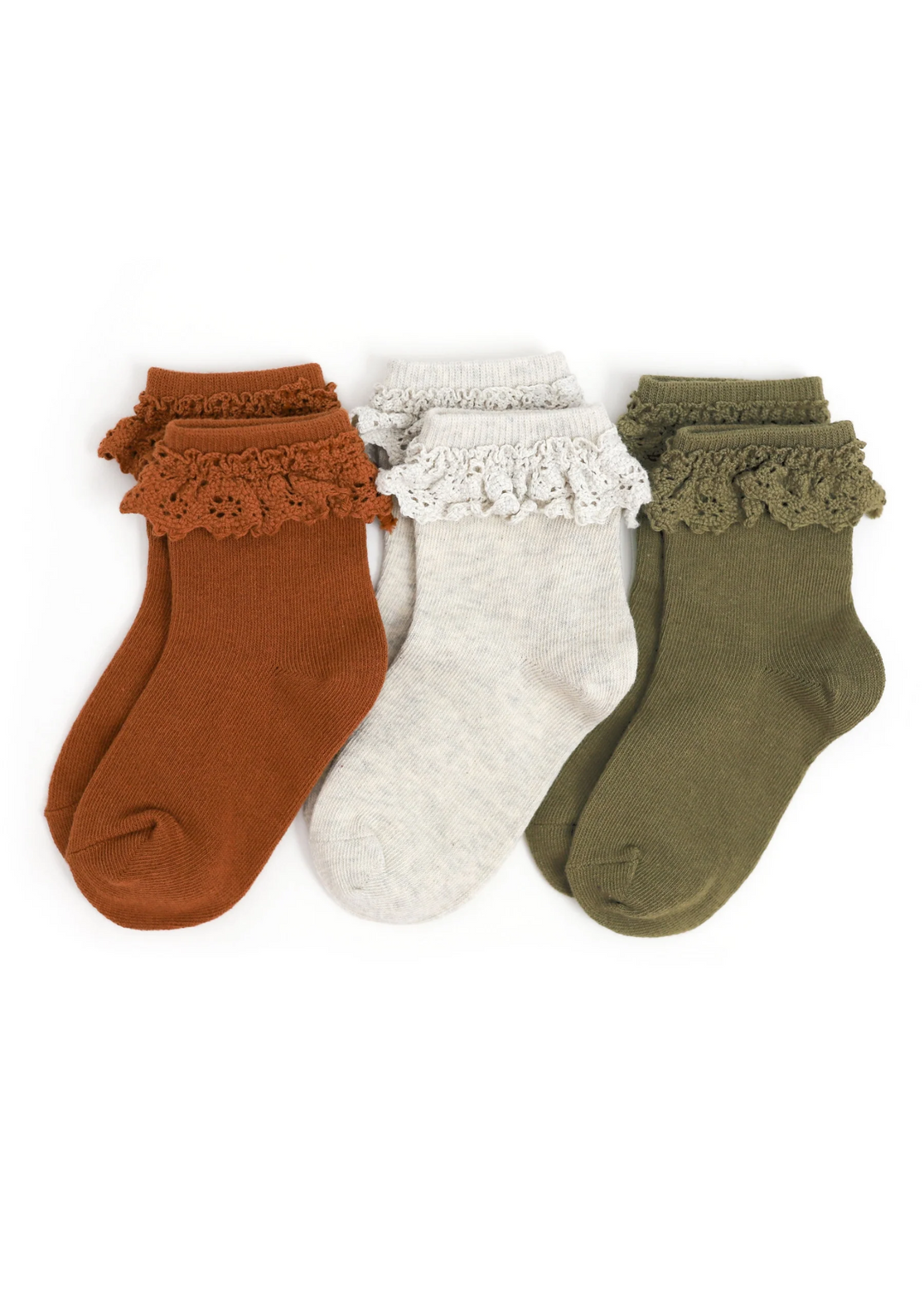 Roadtrip Lace Midi Socks - Set of 3