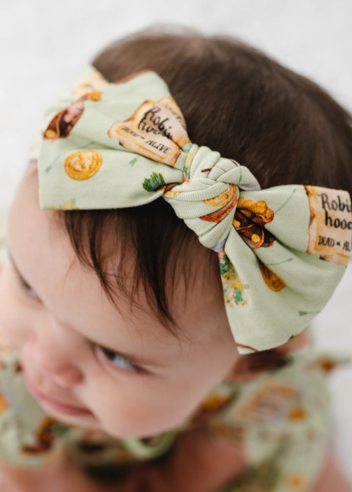 Robin Hood Hair Bow