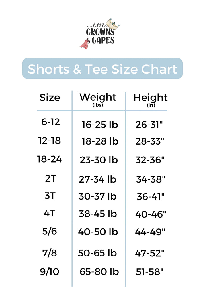 Frog Prince Pocket Tee & Short Sets