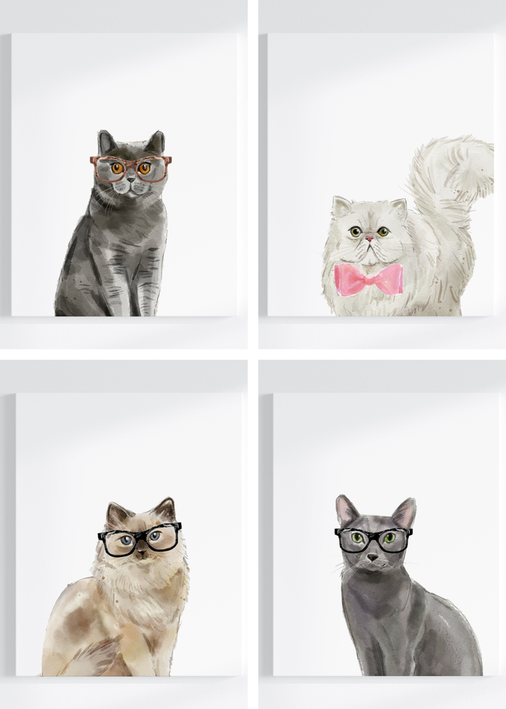 Cool Cats Art Prints