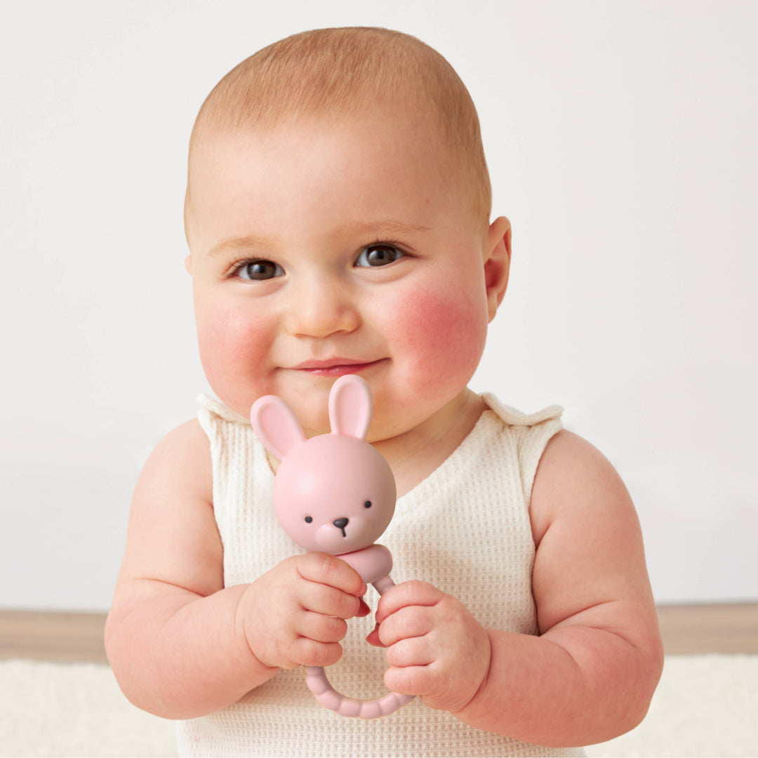 Pink Bunny Sweetie Rattle™ Itzy Ritzy