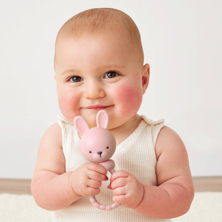 Pink Bunny Sweetie Rattle™ Itzy Ritzy