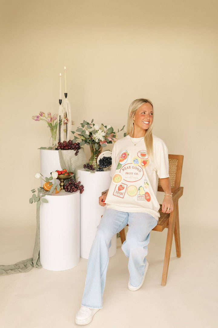 Bear Good Fruit Co. Womens Graphic Tee