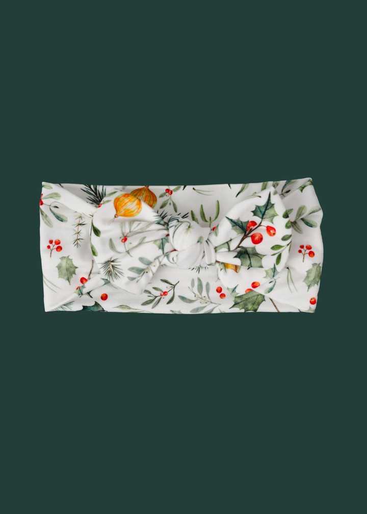 Holly Jolly Christmas Hair Bow