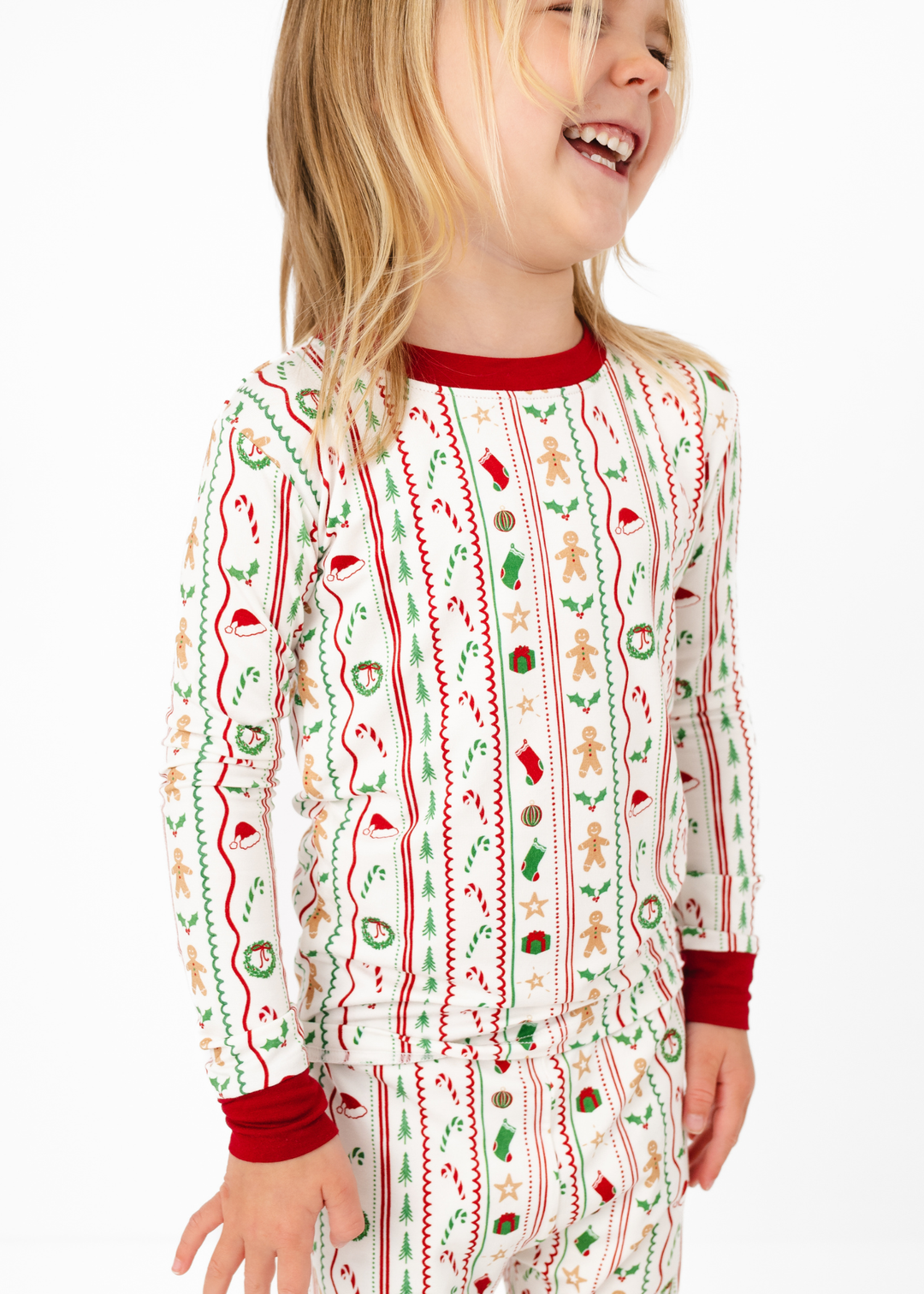 *PREORDER* White Christmas Bamboo Kids Jammies