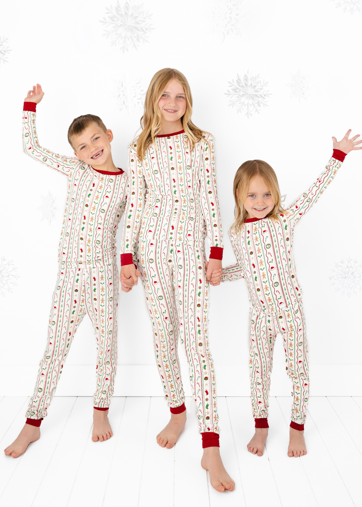 *PREORDER* White Christmas Bamboo Kids Jammies
