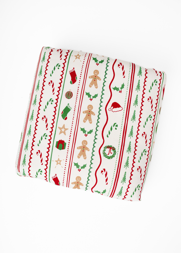 *PREORDER* White Christmas Swaddle Blanket