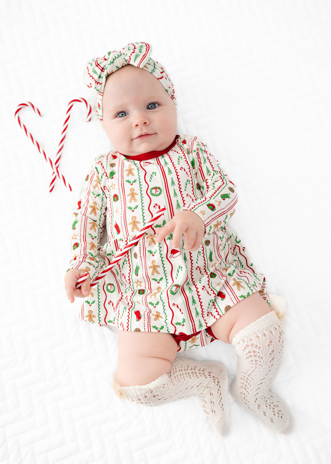 *PREORDER* White Christmas Baby Dress