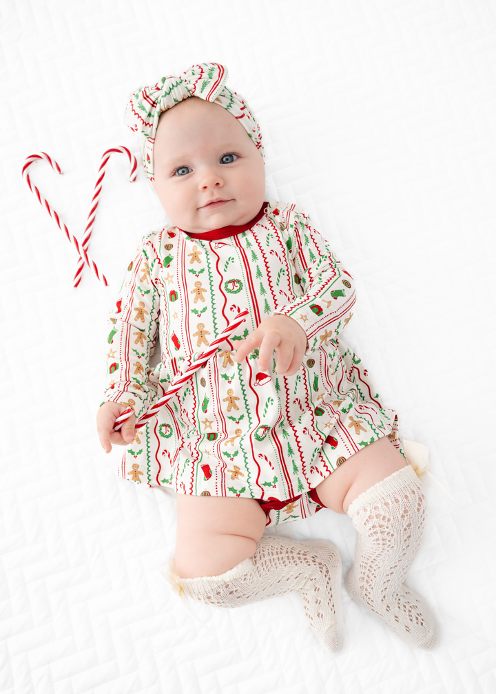 *PREORDER* White Christmas Baby Dress
