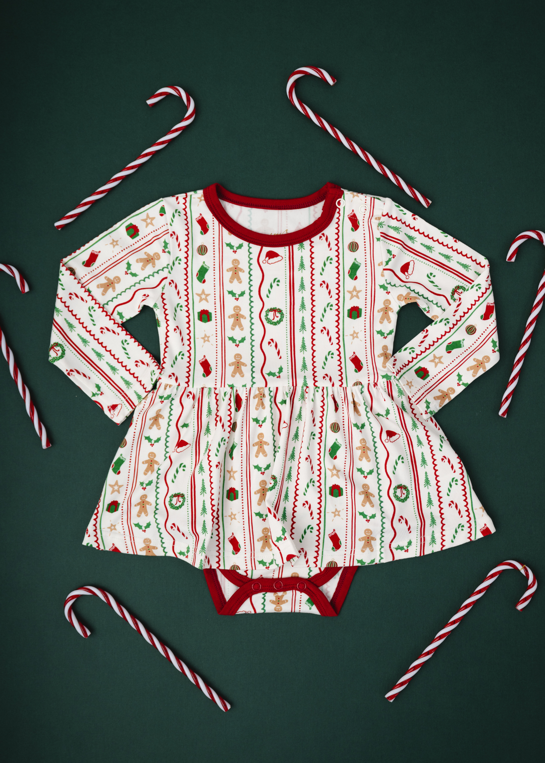 *PREORDER* White Christmas Baby Dress