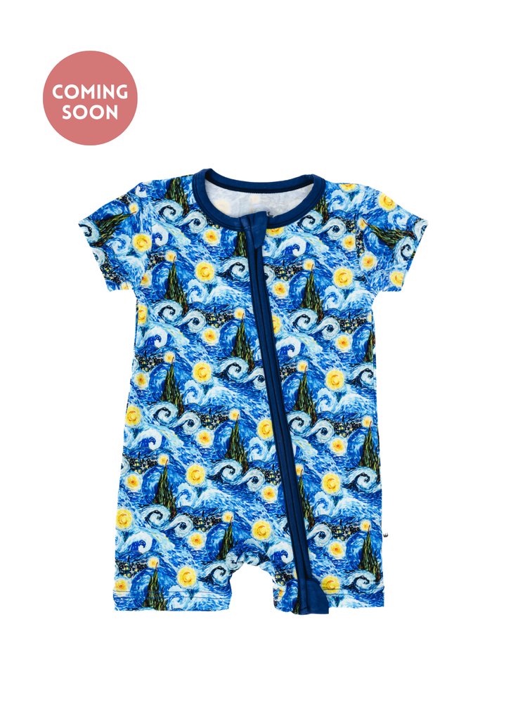 Starry Night Shortie Romper