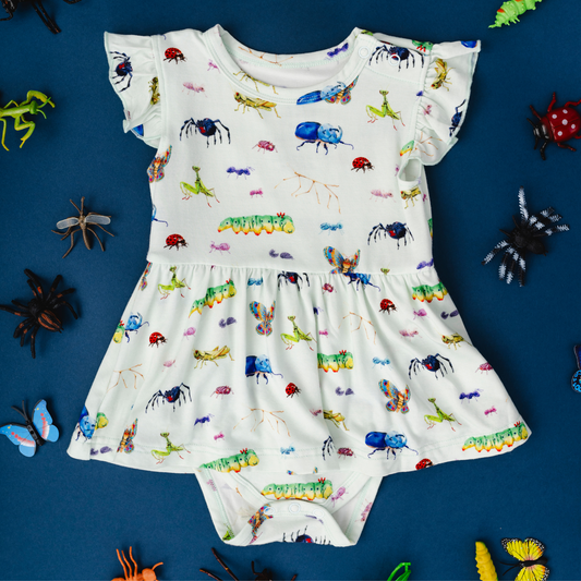 Cute as a Bug Flutter Dress