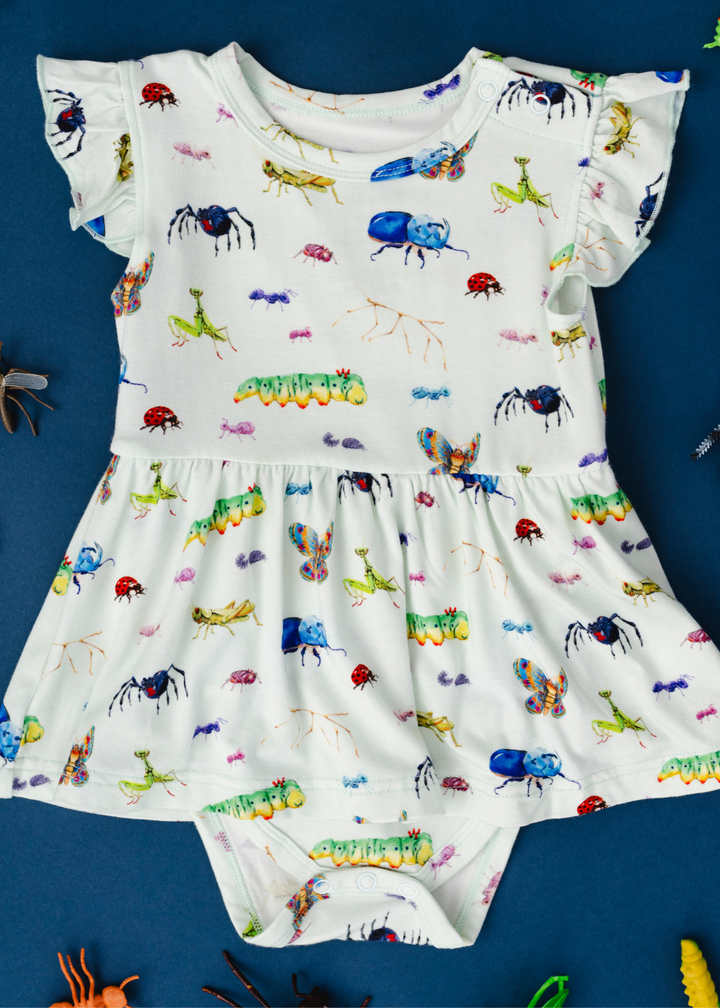 Cute as a Bug Flutter Dress