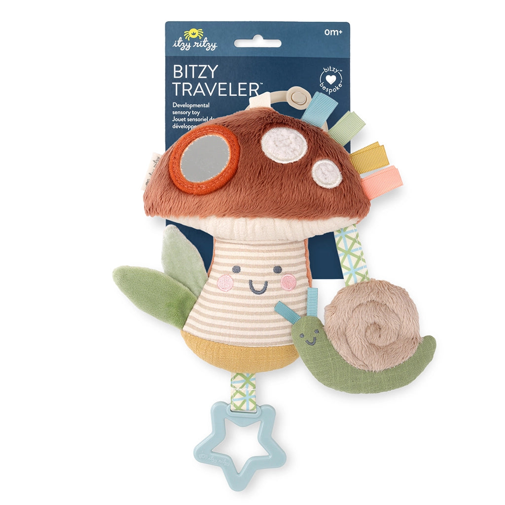 Mushroom Bitzy Travelor Toy - Itzy Ritzy