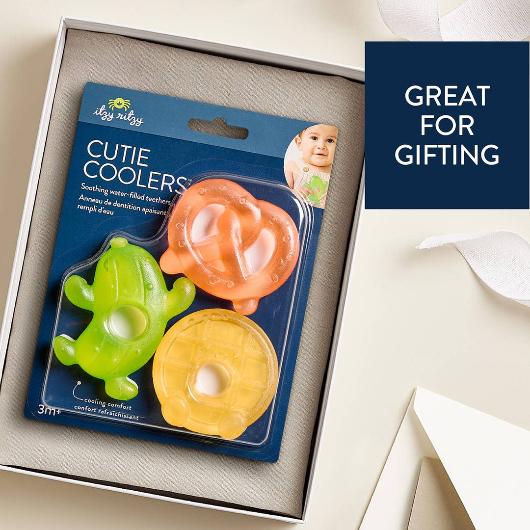 Cutie Coolers™ Water Filled Teethers (3-pack) Silly Foods
