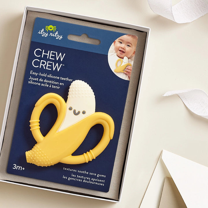 Banana Silicone Handle Teether - Itzy Ritzy