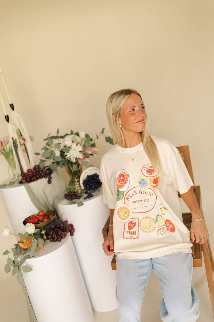 Bear Good Fruit Co. Womens Graphic Tee