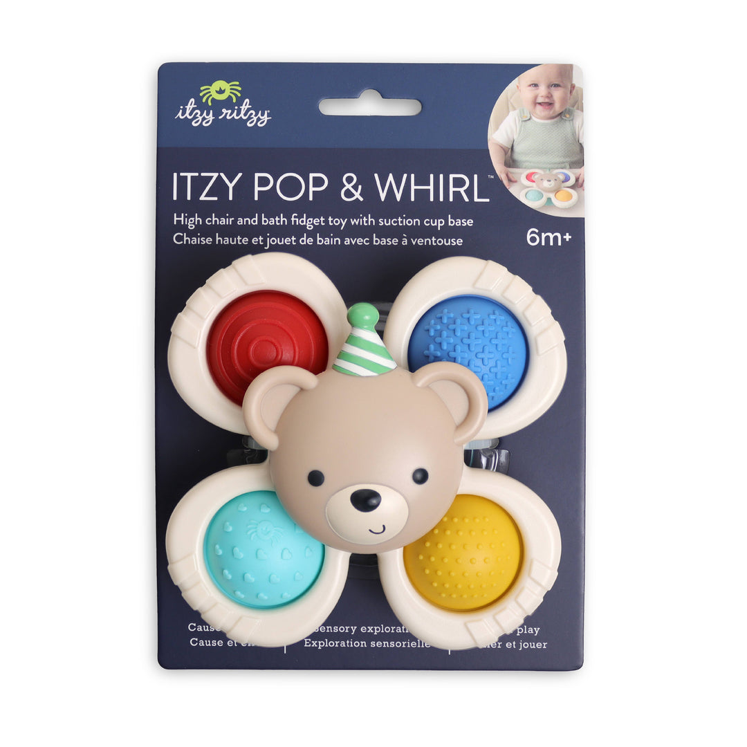 Itzy Pop &amp; Whirl™ Circus Bear Toy
