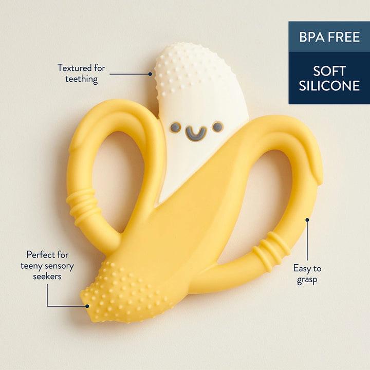 Banana Silicone Handle Teether - Itzy Ritzy
