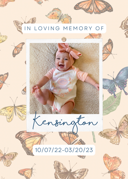 Kensington's Butterflies Flutter Dress