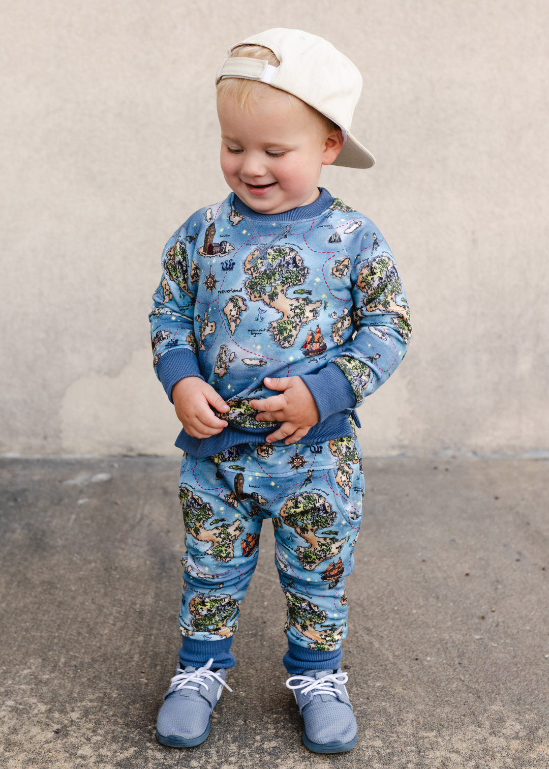 Neverland Map Jogger Set