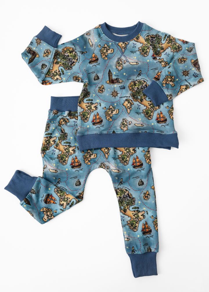 Neverland Map Jogger Set
