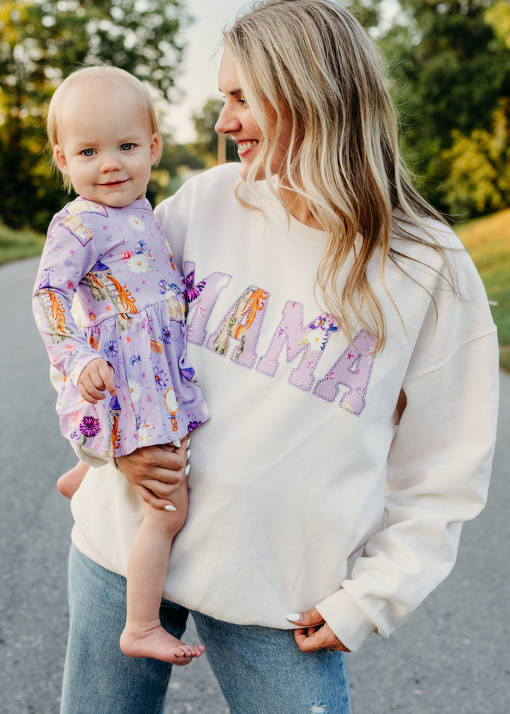 MAMA Crewneck Sweatshirt - Rapunzel