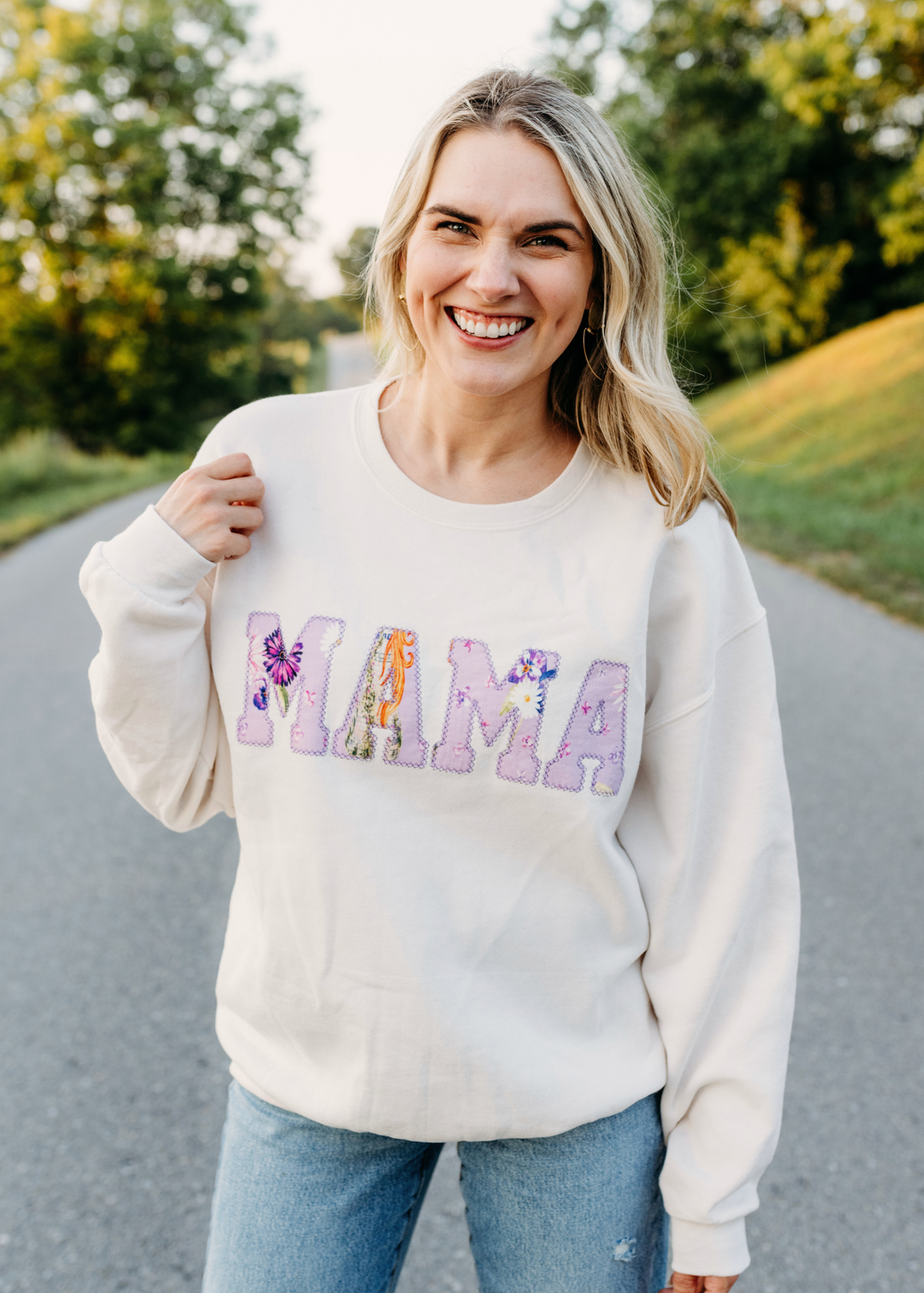 MAMA Crewneck Sweatshirt - Rapunzel