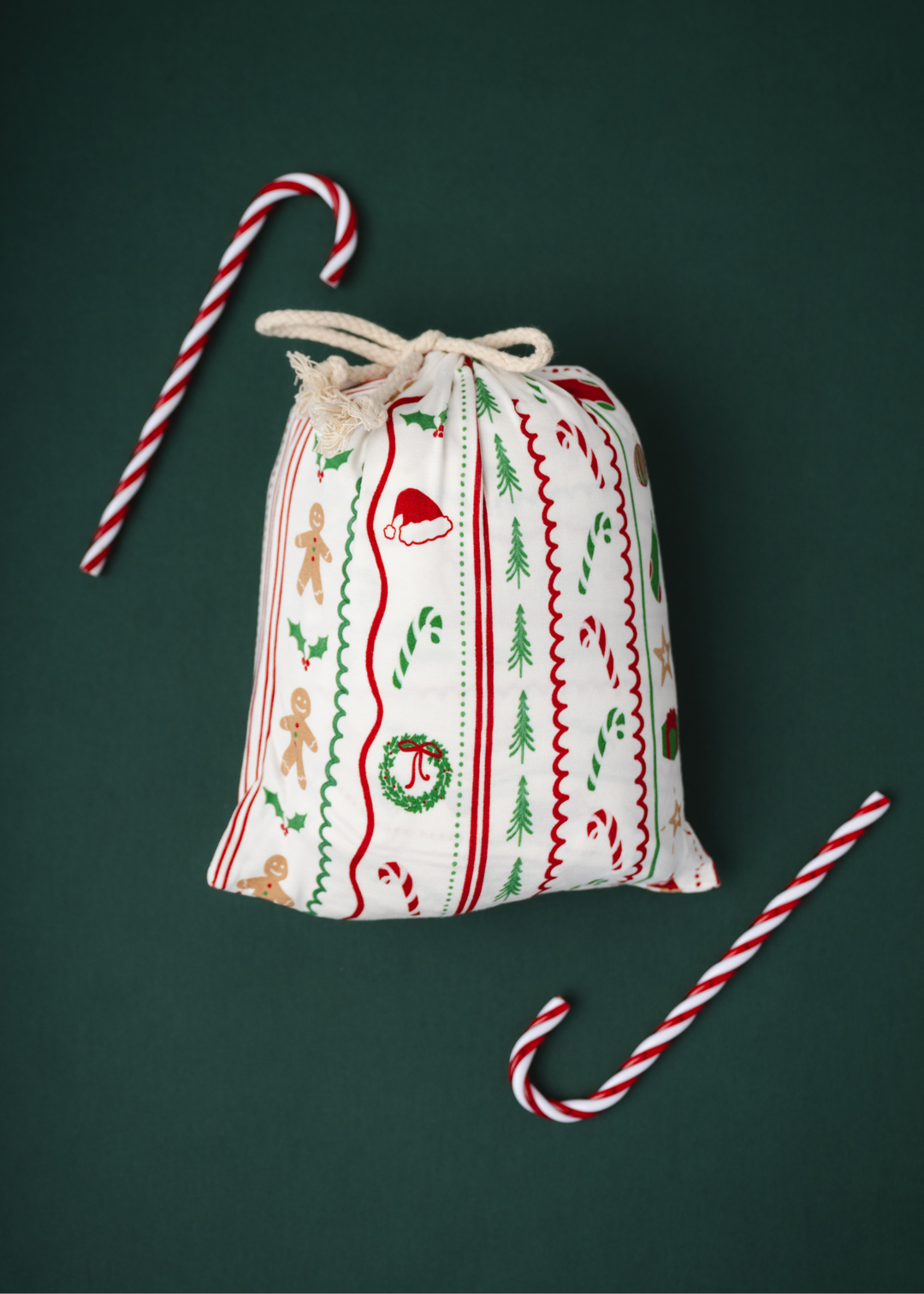 *PREORDER* White Christmas Bamboo Crib Sheet