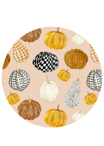 Patterned Pumpkins Jammies