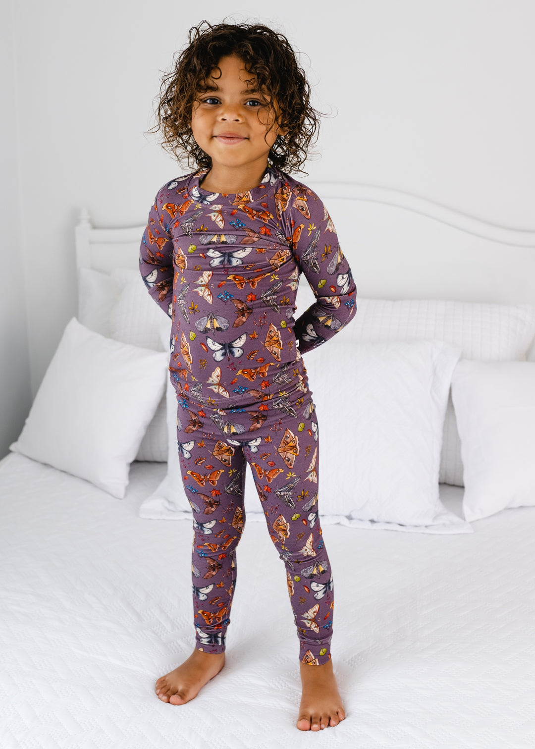 The Moths Plum Pajama Set