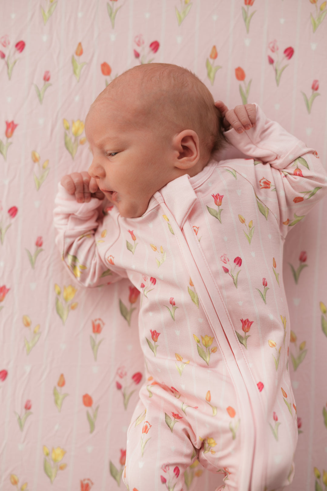 Ann Christine Floral Bamboo Sleeper