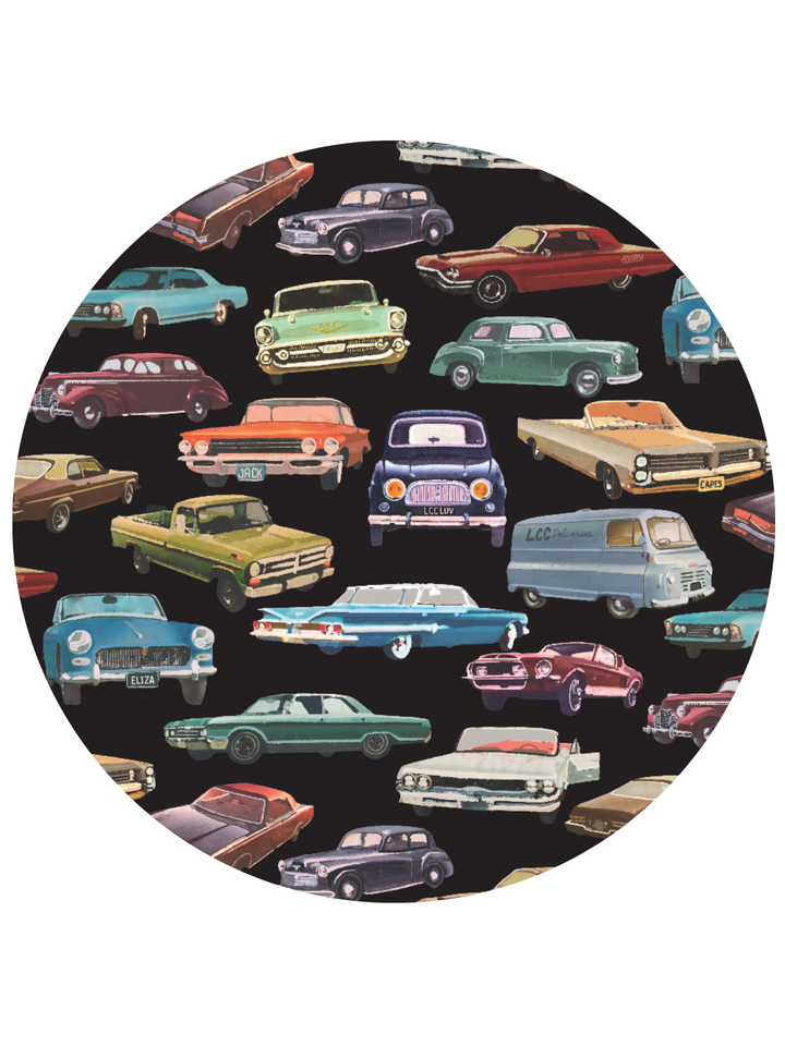 Vintage Cars Kids Bamboo Pajama Set