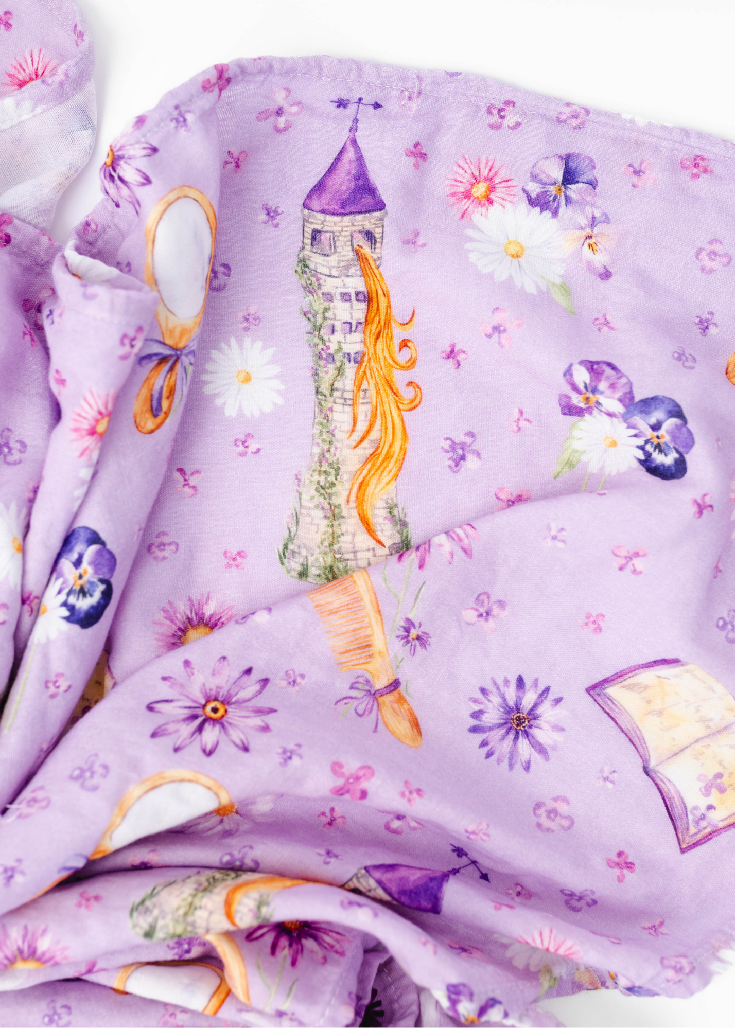 Rapunzel Swaddle Blanket