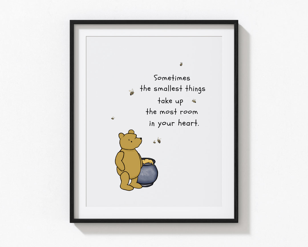 Winnie-the-Pooh Art Print Set of 4